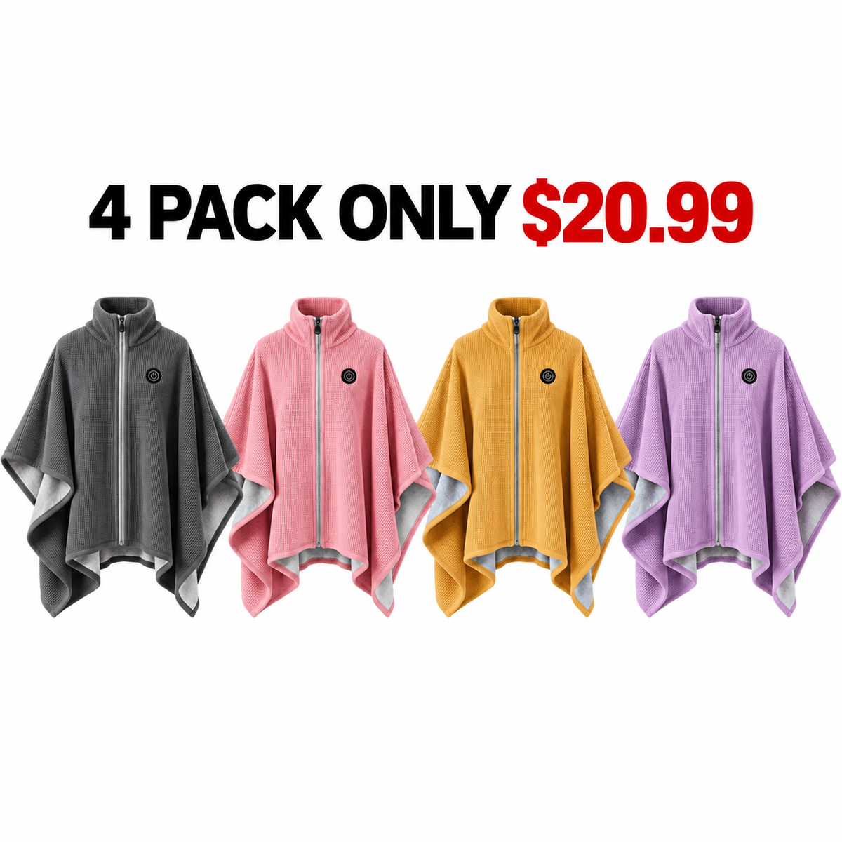 🔥Limited-Time Offer-Stay Cozy Anywhere with the Heated Wrap