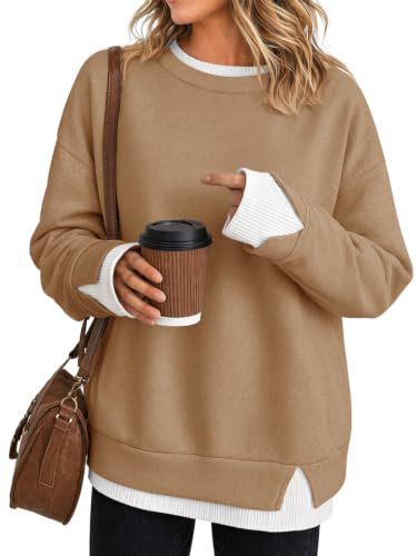 Limited time sale🔥Women's Layered Sweatshirt Crew Neck Pullover