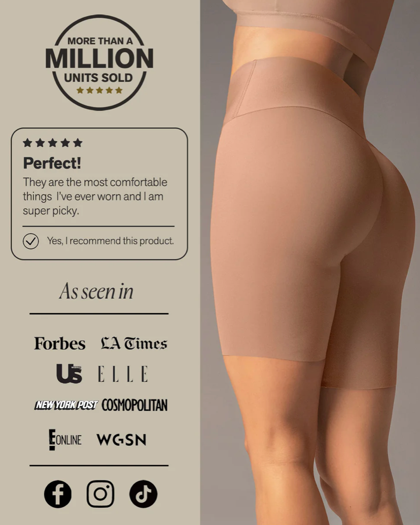 "Sculpt Fit" Seamless Slip Short