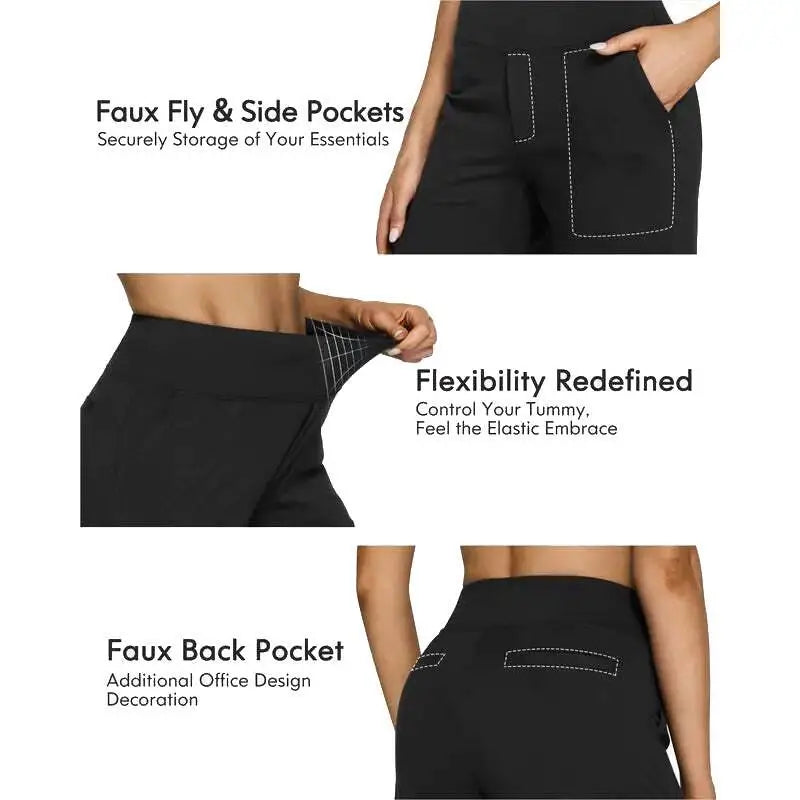 Soft stretch fabric pants