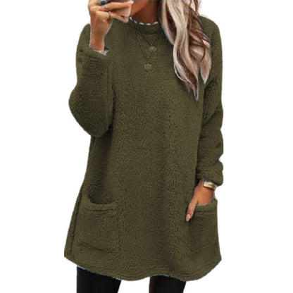 🔥Limited Time Special Discount丨Women's Warm Crew Neck Long Sleeve Top